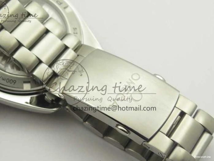 0309 EyeCatching Planet Ocean Professional Ceramic Bezel 45.5mm 1:1 VSF Best Edition Silver Markers on SS Bracelet A8500 Super Clone 8050